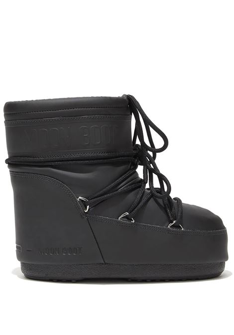 icon low rubber woman black MOON BOOT | 80D1409380N001